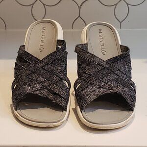 Merrell Duskair Slide Weave Slip on Sandal Select Cush Size 9
